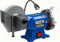 ЗУБР станок заточной для мокрого и суxого шлифования d=150мм/d=200мм, 500Вт, Профессионал, ПТМ-150