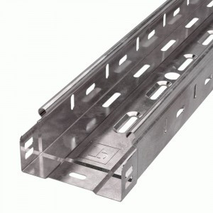 Промрукав Лоток перфорированный Стандарт 300х50х3000 мм цена за 1 м (0,8 мм) (12 м/уп) PR16.0011