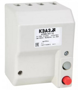 КЭАЗ автоматический выкл. АП50Б-3МТ 3P 40А 400В AC 10Iн 107282