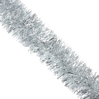 СНОУ БУМ Мишура 5x200см, ПЭТ, серебро, 26-316