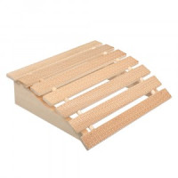 Подголовник липовый 35х30х10см, мягкий, орнамент Рогожка, 33424 Банные штучки