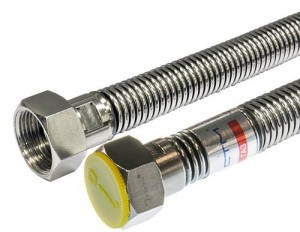 СТМ ГАЗ Подводка д/газа сильфон. 1/2" (вн-вн, г/г)  80см CGHF1208