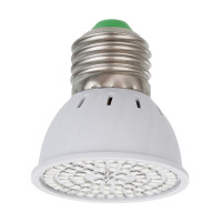 INBLOOM Лампочка для растений, 5x5.4см, 80LED (52R+28B), Е27, 3.6Вт, PC