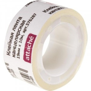 Клейкая лента канцелярская Attache 19х10 п/в 376287