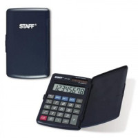 Калькулятор STAFF карманный STF-899, 8 разрядов, двойное питание, 117х74мм