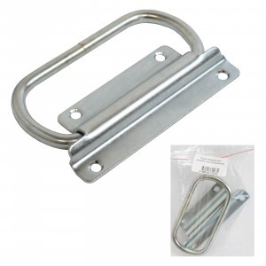 Ручка откидная для погреба цинк Инд.упаковка+ШК (50) Кунгур