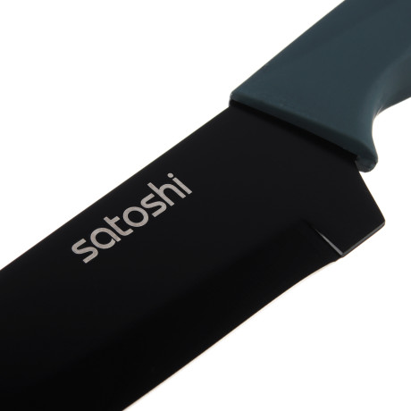 SATOSHI Орис Нож кухонный шеф 20см, нерж.сталь с антиналипающим покрытием, софт-тач