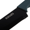 SATOSHI Орис Нож кухонный шеф 20см, нерж.сталь с антиналипающим покрытием, софт-тач