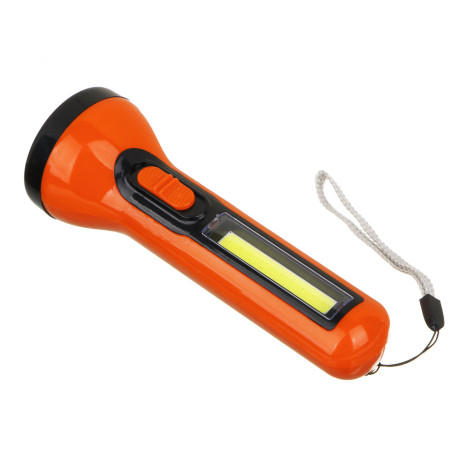 ЕРМАК Фонарь ручной, аккумуляторный, COB+LED, 2 режима, 1200мАч,  зарядка USB, 50х145х50 мм