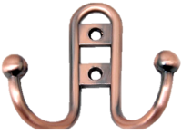 Крючок мебельный 607/2, цвет золото