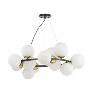 LUMION 6508/14 MODERNI LN23 черный, белый, бронза Люстра E14 14x40W 220V MELONA