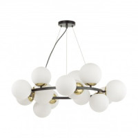 LUMION 6508/14 MODERNI LN23 черный, белый, бронза Люстра E14 14x40W 220V MELONA