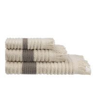 PROVANCE Хейзел Комплект полотенец махровых, 100% хлопок, 30х50, 50х90, 70х130, 500г/м, бежевый