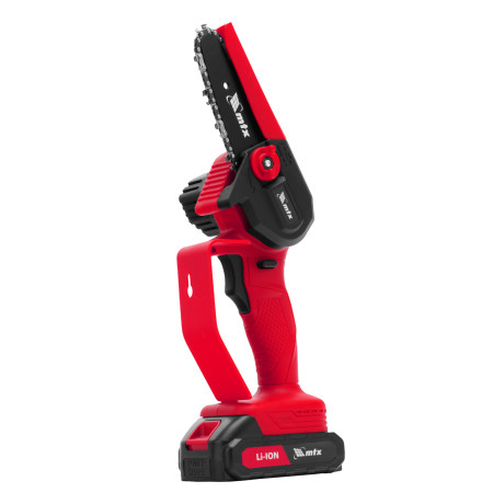 Цепная мини-пила аккумуляторная, MCS-100, шина 100 мм, Li-Ion, 20 В MTX