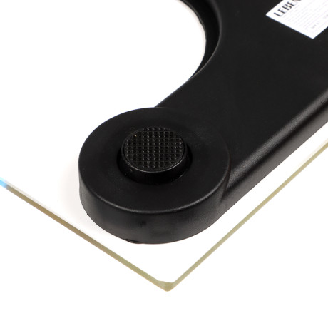 LEBEN Весы напольные электронные "Релакс", ЖК-дисплей, макс. нагр.до 180кг, 28х28х0,5см