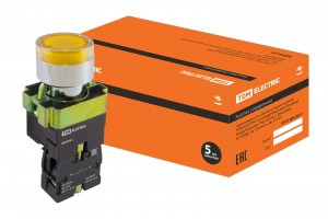 TDM BW3561 кнопка управления с подсветкой желт. 1з (10!) SQ0704-0056