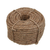 INBLOOM Канат джутовый 3-х ниточный 6ммх20м,20 ктекс