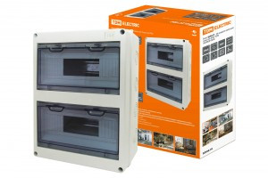 TDM бокс (корпус) пластик. ЩРН-Пг-24 мод. навесной, опломбировка, IP65 SQ0908-0006