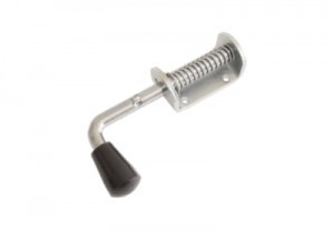 Засов Домарт пружинный 75) 140мм мод.2 цинк d-13мм10)