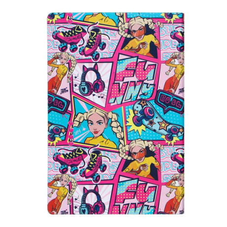 BY Русские Супергерои Бизнес - блокнот А5, 192стр., гибкая обл., цв.срез, закл., "Заря Фэшн"