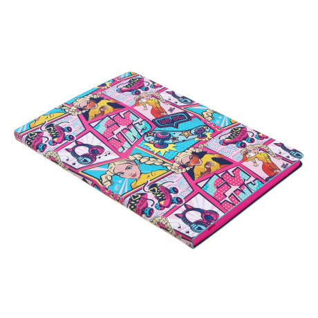 BY Русские Супергерои Бизнес - блокнот А5, 192стр., гибкая обл., цв.срез, закл., "Заря Фэшн"