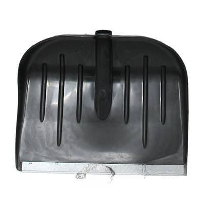 Лопата снег. пласт с пл. 460х370 Аляска d40 черная (10)