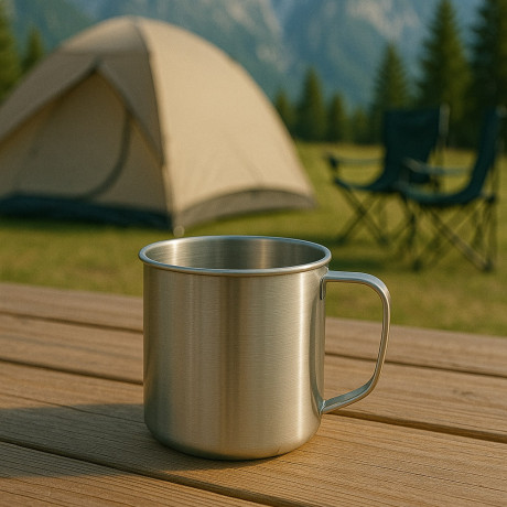 VETTA Кружка 660 мл, h10см, нерж. сталь