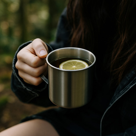 VETTA Кружка 660 мл, h10см, нерж. сталь