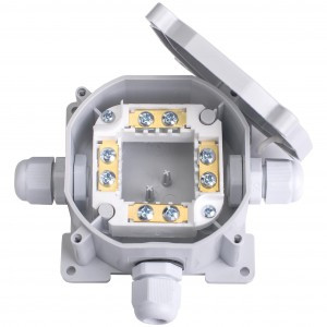 Bylectrica кор. распред. клеммная колодка (шина) ОУ O75,7 h 44,5мм 3 ввода-сальник IP67 КМ-248