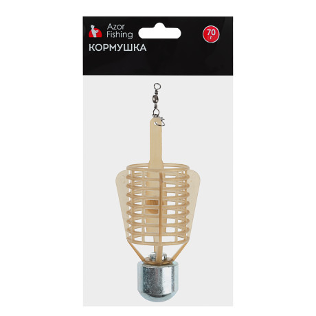 AZOR FISHING Кормушка Пуля 50,70гр