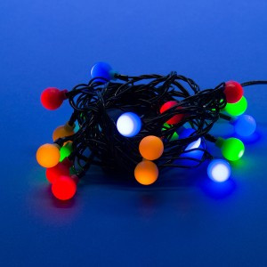 Гирлянда-нить ULD-S0280-020/DGA COLORBALLS "Разноцв. шарики" 20LED разноцв. 2,8м. 8реж. IP20 Uniel