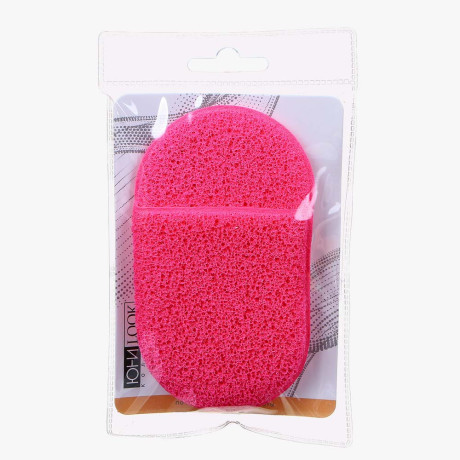 ЮНИLOOK Спонж для умывания, полиуретан, 9,5х6см, 6 цветов