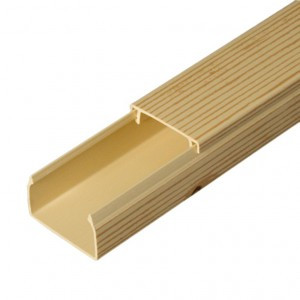 Промрукав Кабель-канал сосна 2-й замок в п/э 25х16 (80м/уп) 025437