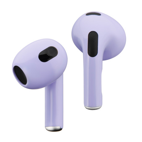 BY Наушники беспроводные TWS Sphere, 25/300мАч, Bluetooth 5.3, фиолетовый