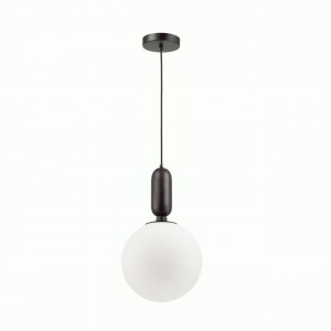 ODEON LIGHT 4671/1 ODL20 383 черный/белый Подвес E27 1x40W 220V OKIA
