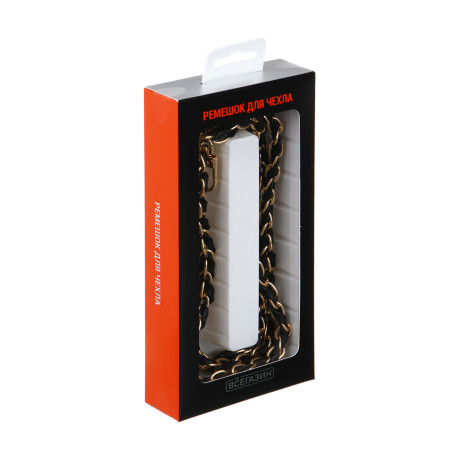 ВСЁГАЗИН Ремешок для чехла, металл+кожа