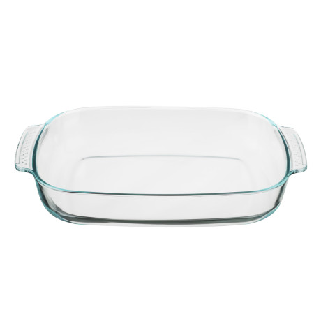 SATOSHI Форма для запекания жаропрочная прямоугольная, с ручками, стекло, 38х25,5х6,5см, 3,8л