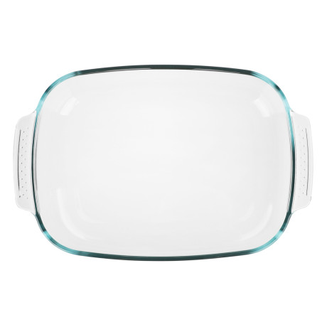 SATOSHI Форма для запекания жаропрочная прямоугольная, с ручками, стекло, 38х25,5х6,5см, 3,8л