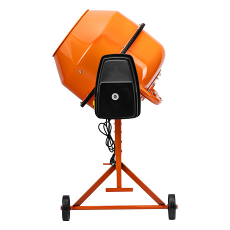 Бетоносмеситель БСН-200П, мощность 800 Вт, полиамидный венец Сибртех