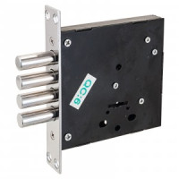 АЛЛЮР 3B1-07-C б/о.Замок врезной для металлич дверей  б/руч (корпус)  (20)