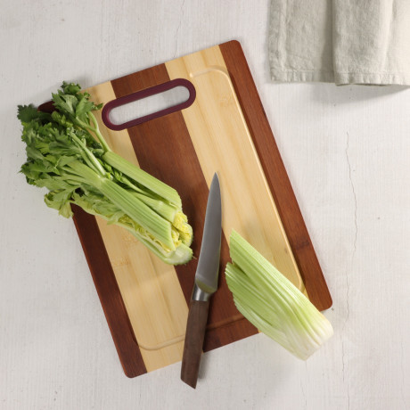 SATOSHI Доска разделочная, бамбук, 33х25х1см