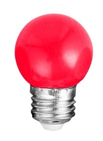 General Лампа св/д шар G45PB 230 E27 5W красный 45x68 д/гирлянды Белт Лайт 661494