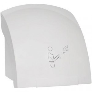 Сушилка электр. д/рук Puff, 2кВт, 24*23,5см, h=25см, пластик., белая, Китай