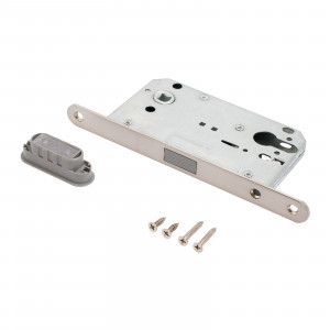 Замок врезной магнитный б/руч АЛЛЮР АРТ 5300-MC SN мат.никель без ц/м  (40)