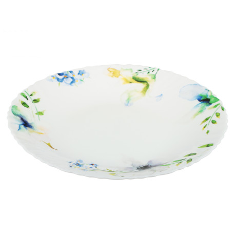 MILLIMI Шабер Тарелка подстановочная, опаловое стекло, 24см