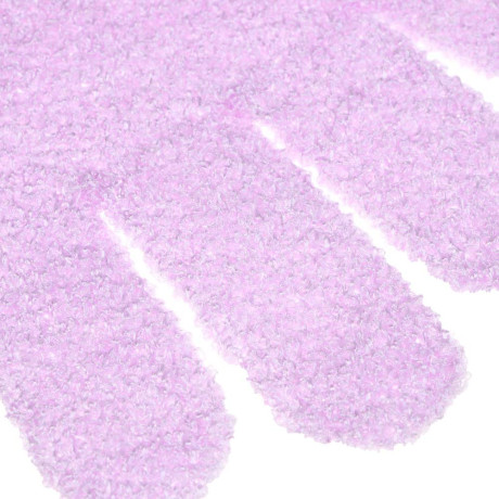 ЮL Мочалка перчатка с отшелушивающим эффектом, полиэстер, 18см, 5 цветов, МС24-06