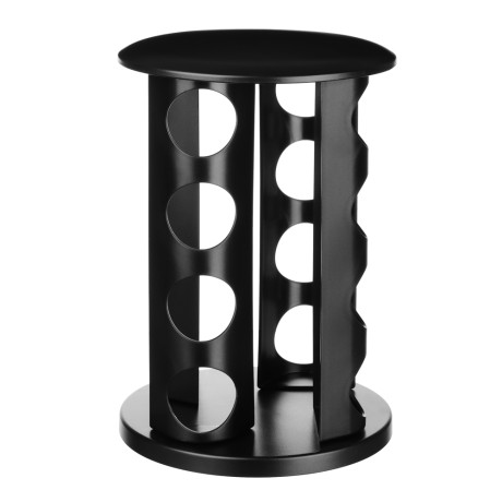 SATOSHI Набор банок для специй 16шт на подставке, 20х20х28см стекло+ABS пластик, черный