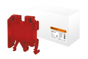 TDM Зажим наборный ЗНИ-6мм2 (JXB50А) красный (40!) SQ0803-0303