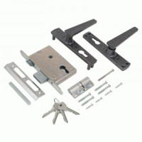 Д-град Зенит ЗВ4-3.01 серебро Замок врезной с/руч (15)