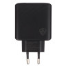 Сетевое зарядное устройство BY PRO 65Вт GaN,QC,PD,PPS,USB-A,3xType-C,110-240В,50-60Гц, пластик,чёрн.